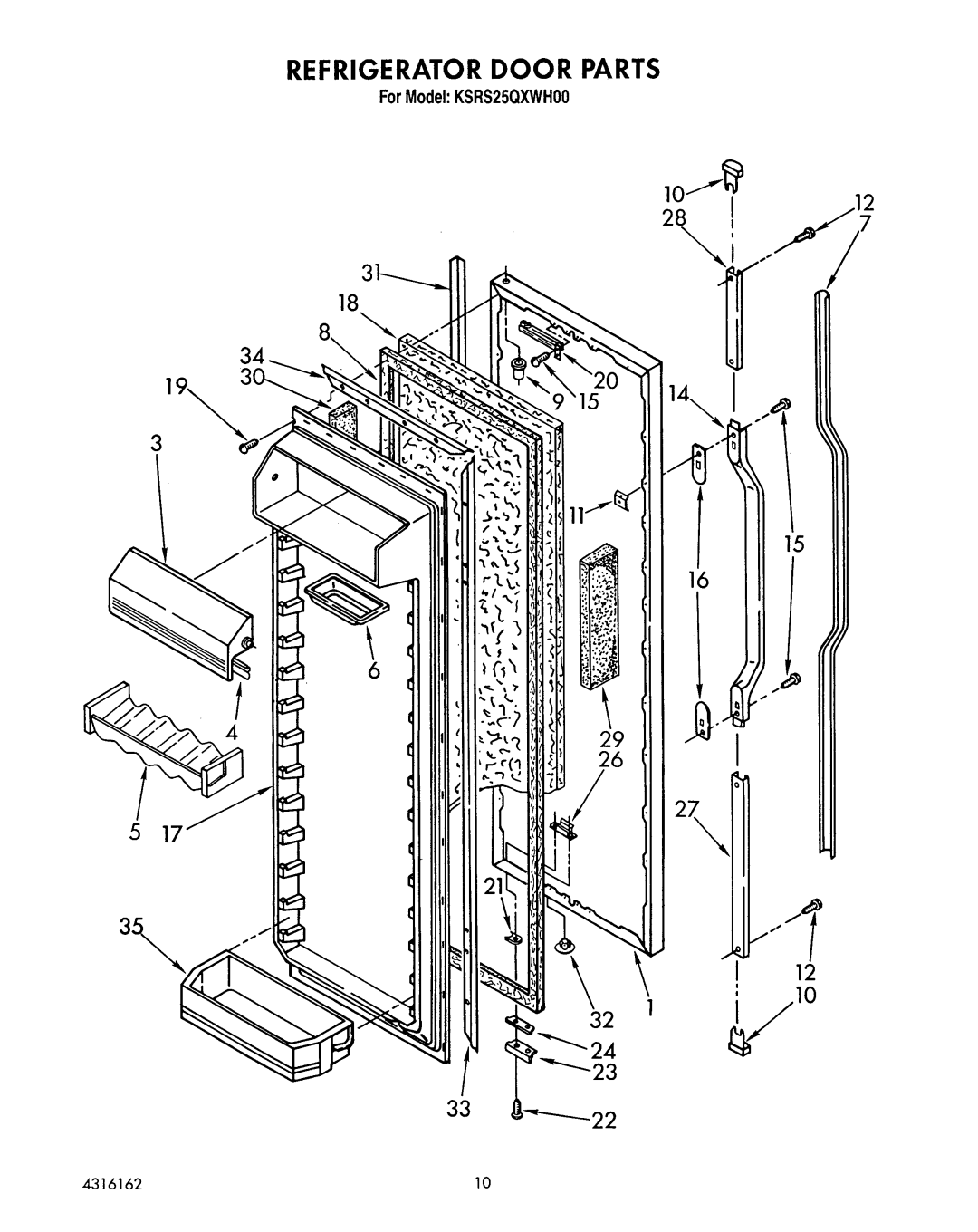 KitchenAid KSRS25QXAL manual 