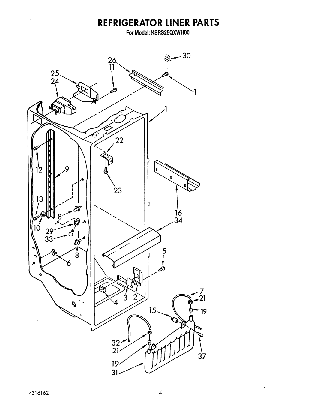 KitchenAid KSRS25QXAL manual 