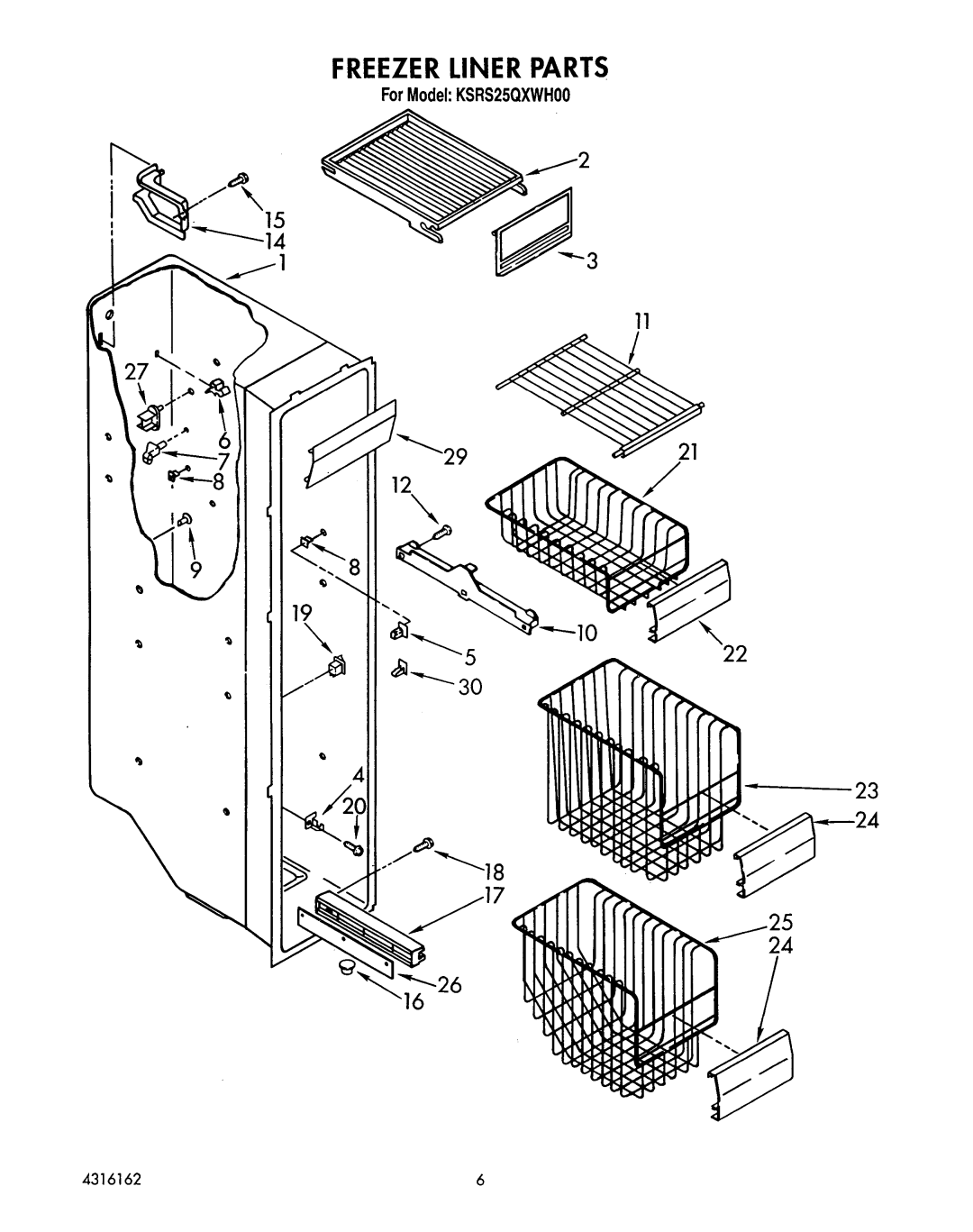 KitchenAid KSRS25QXAL manual 