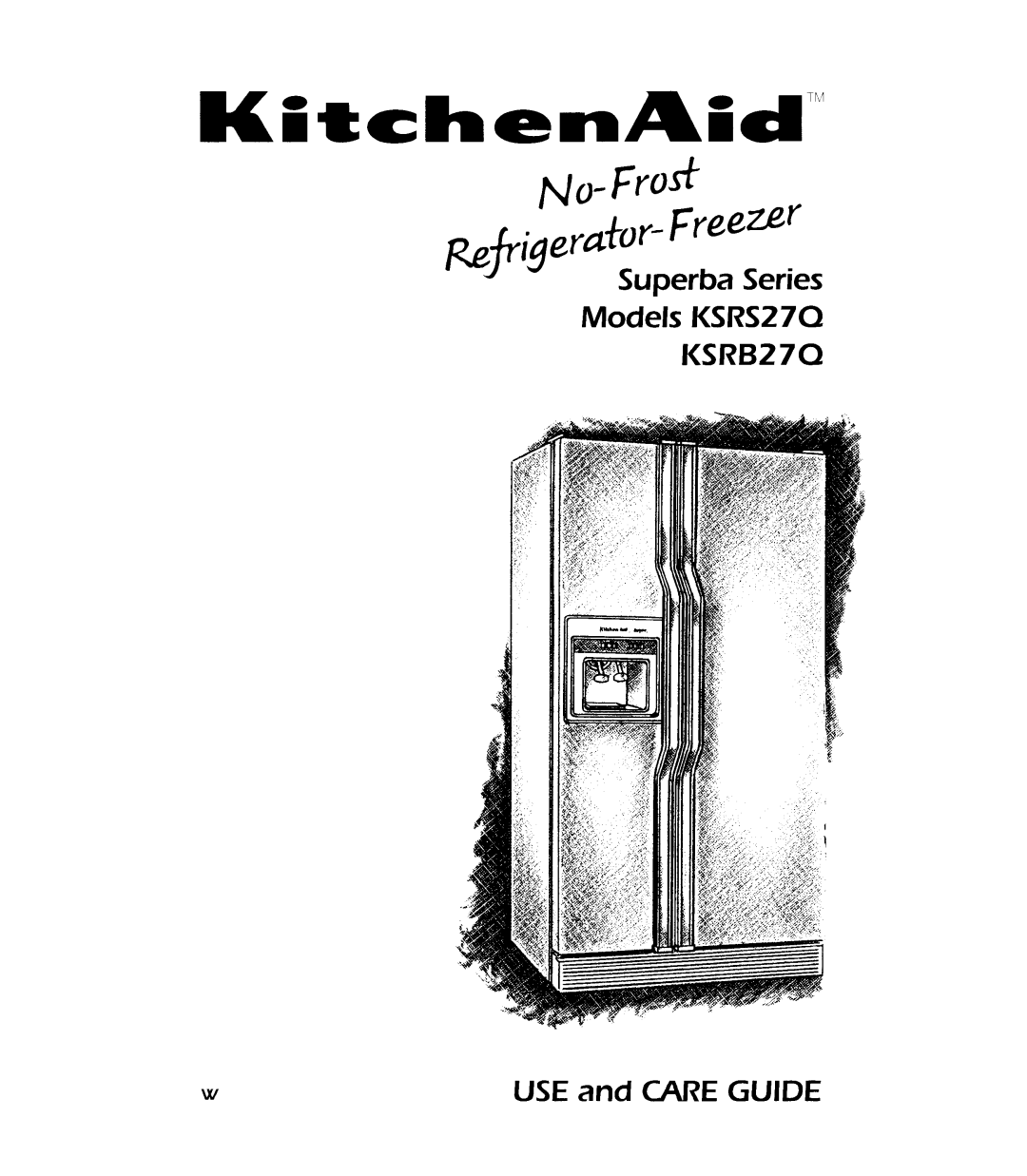 KitchenAid KSRS27Q manual 