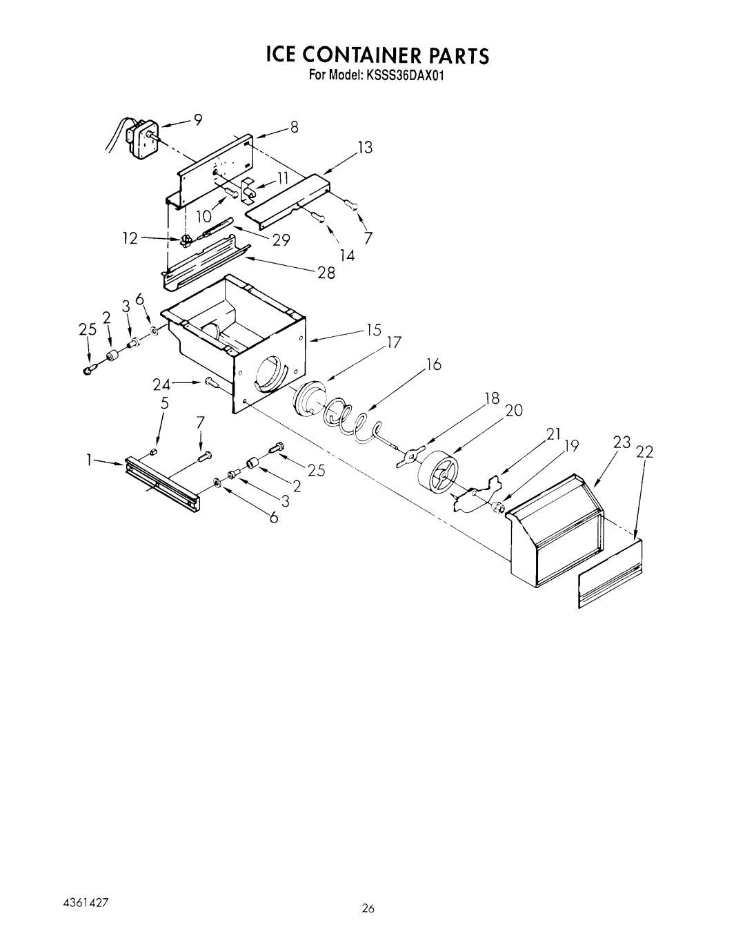 KitchenAid KSSS36DAX01 manual 