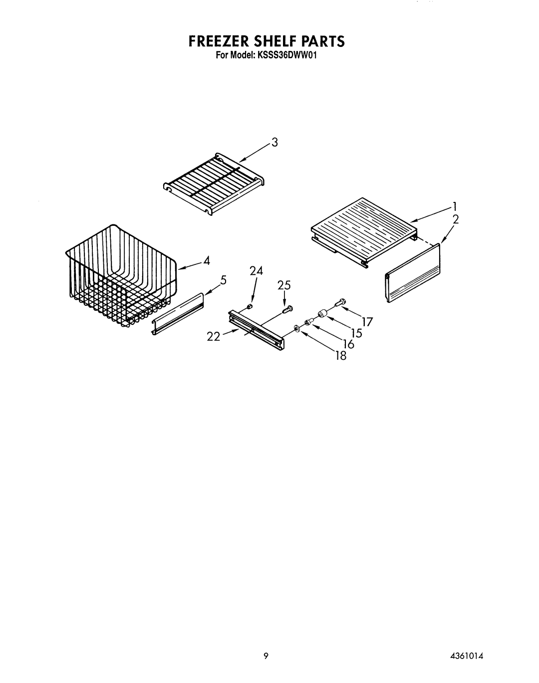 KitchenAid KSSS36DWW01 manual 