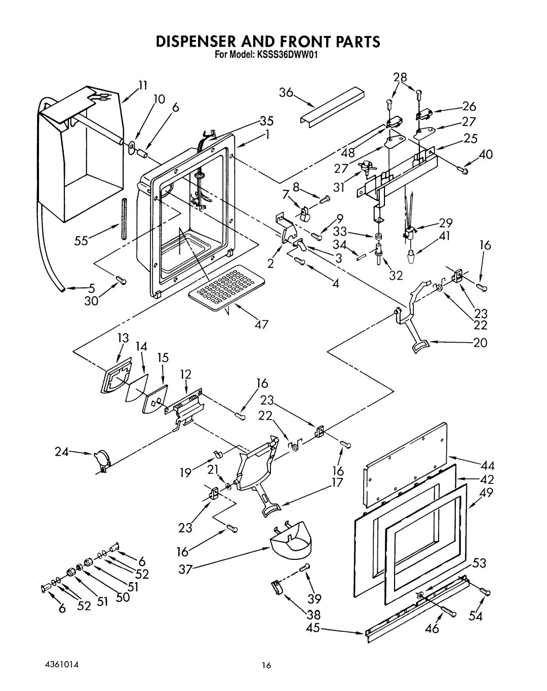 KitchenAid KSSS36DWW01 manual 