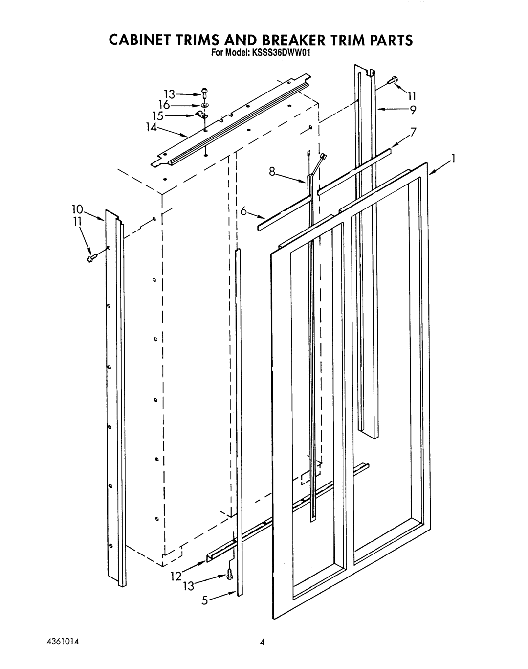 KitchenAid KSSS36DWW01 manual 