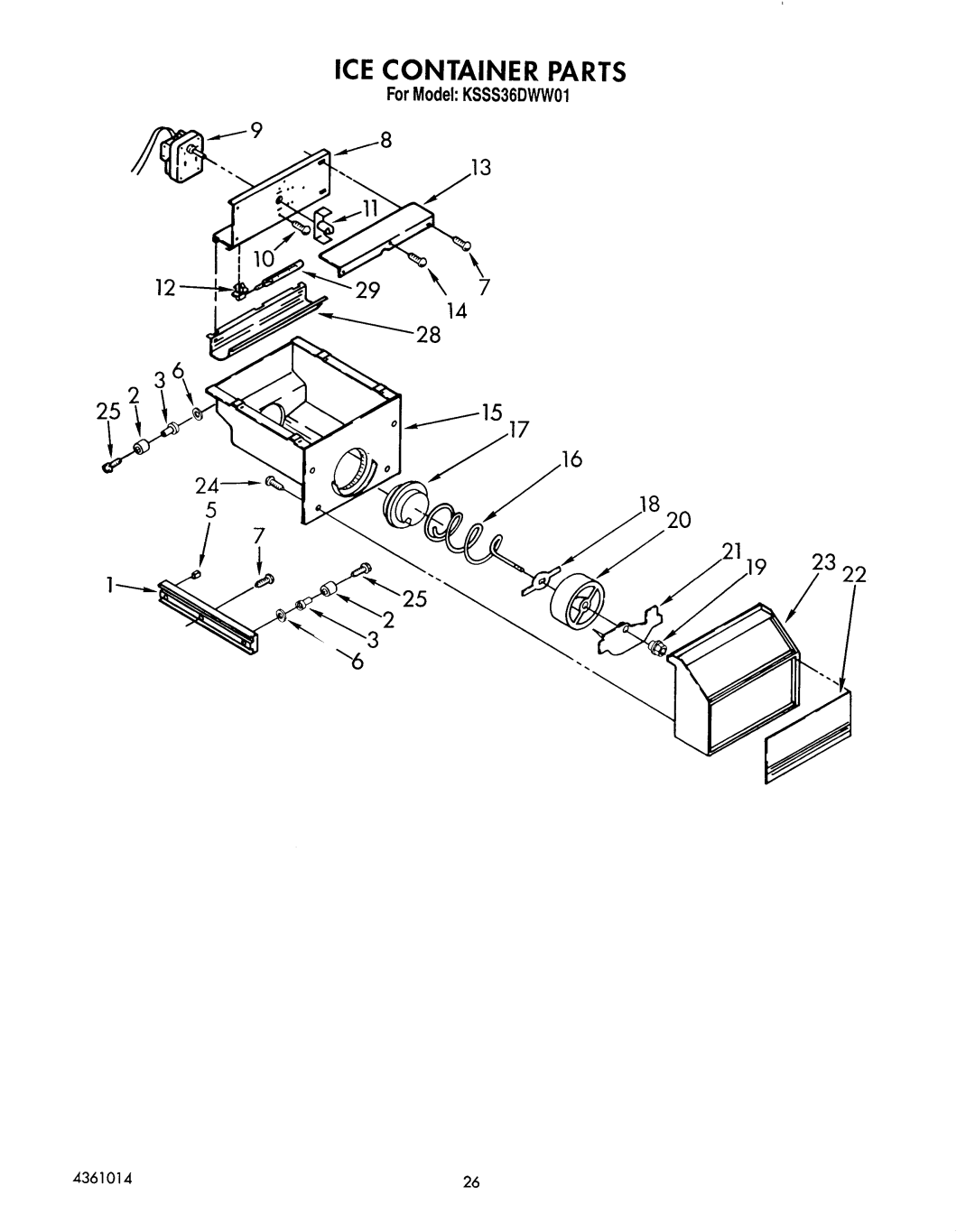 KitchenAid KSSS36DWW01 manual 