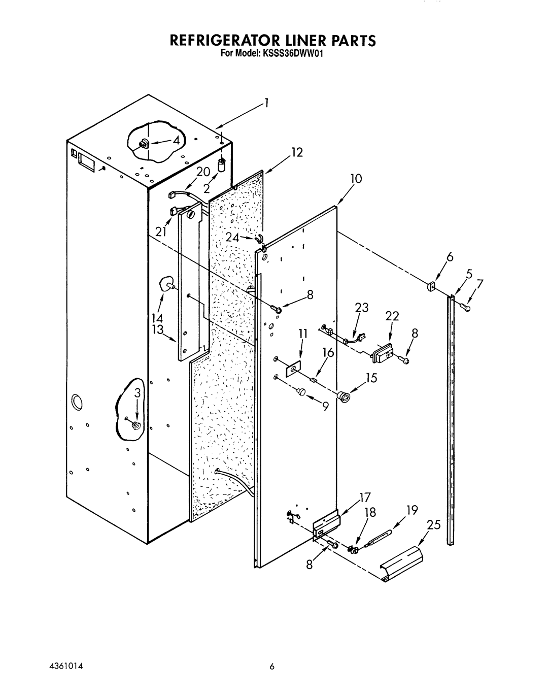 KitchenAid KSSS36DWW01 manual 