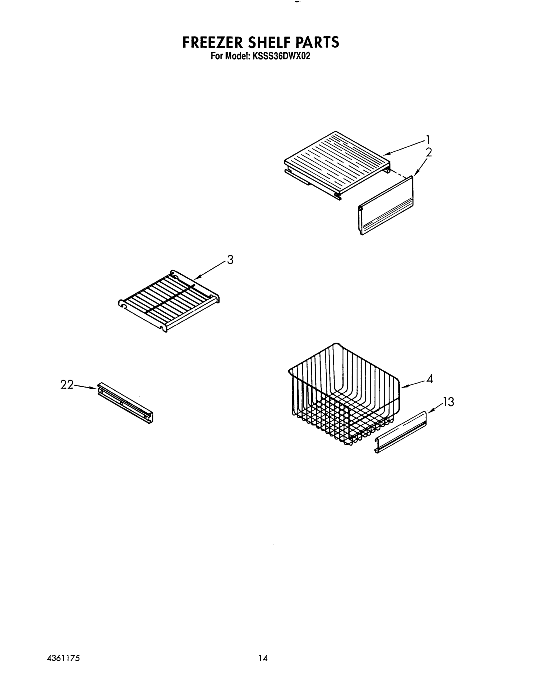 KitchenAid KSSS36DWX02 manual 