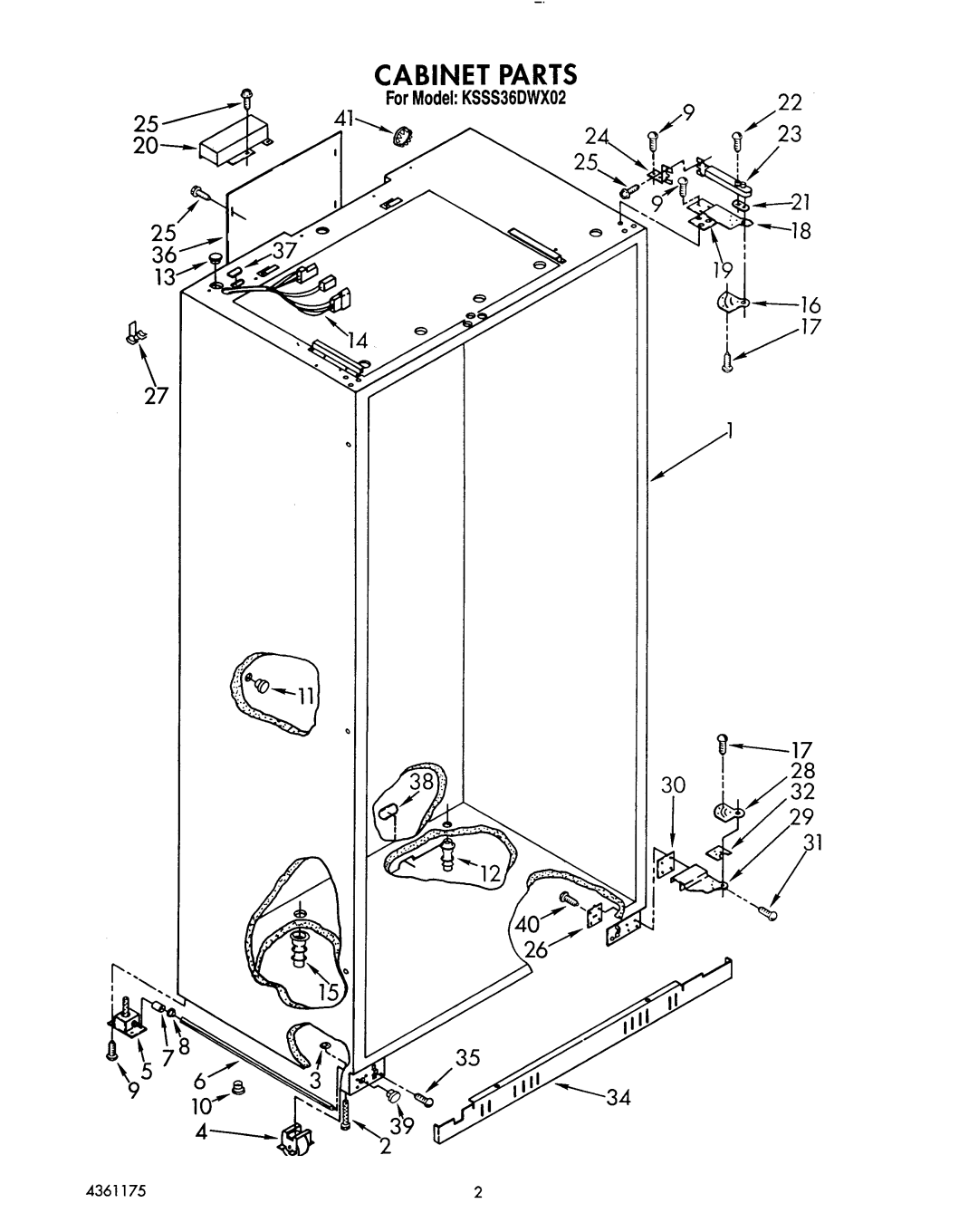 KitchenAid KSSS36DWX02 manual 