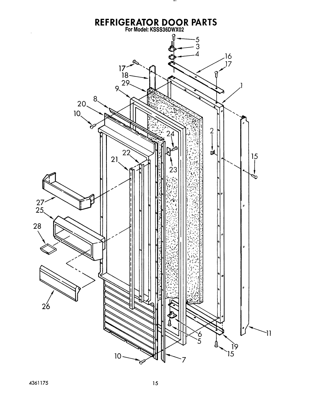 KitchenAid KSSS36DWX02 manual 