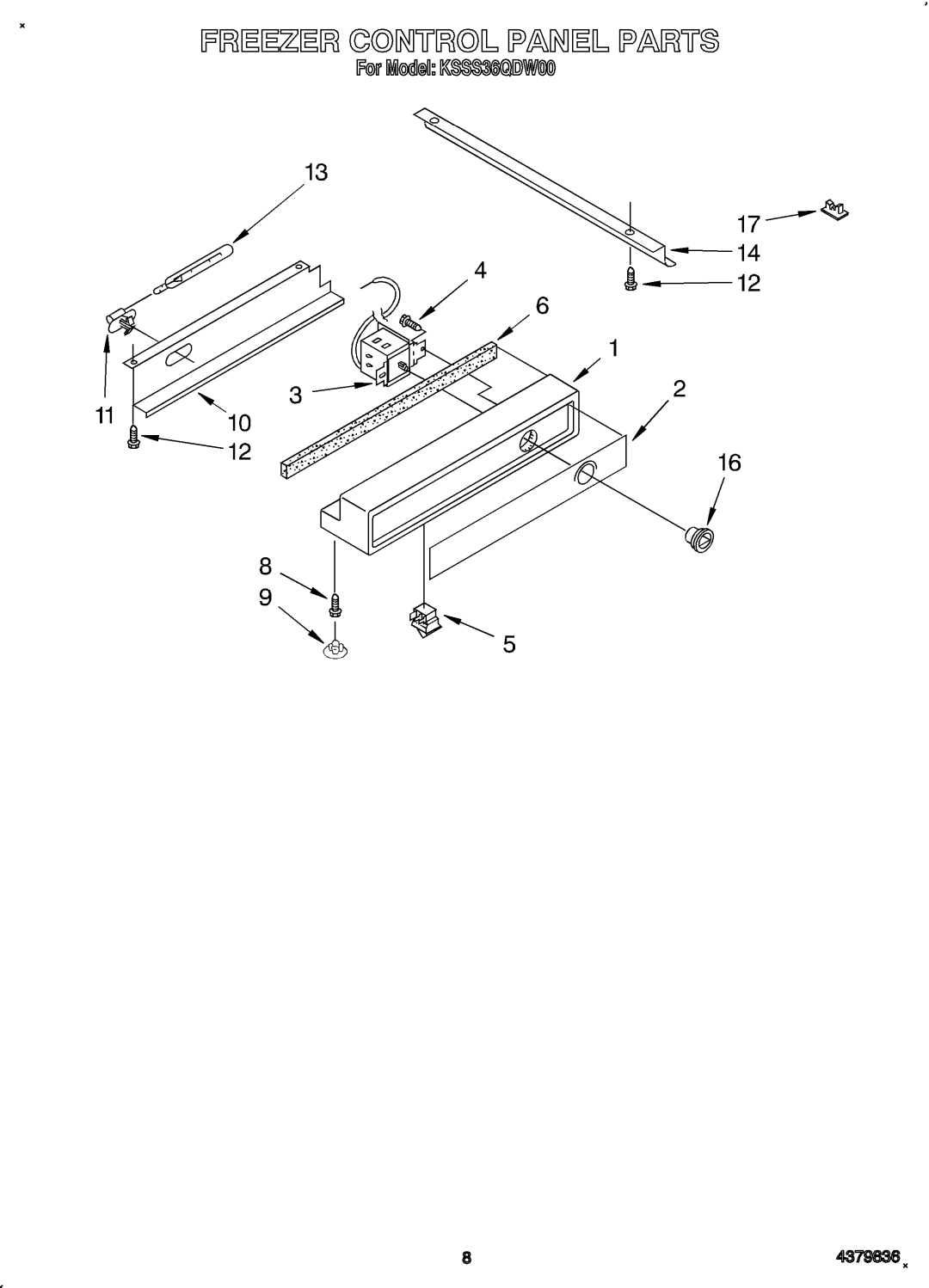 KitchenAid KSSS36QDW00 manual 