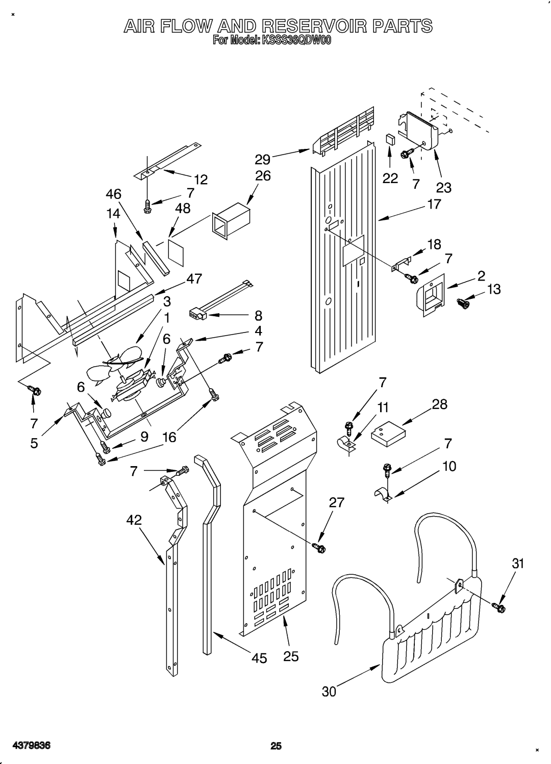 KitchenAid KSSS36QDW00 manual 