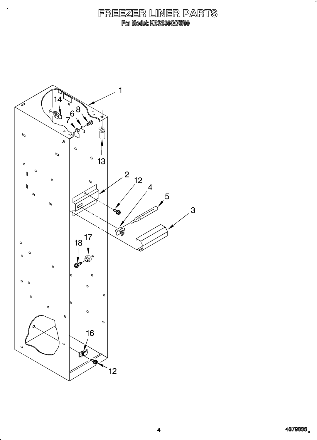 KitchenAid KSSS36QDW00 manual 