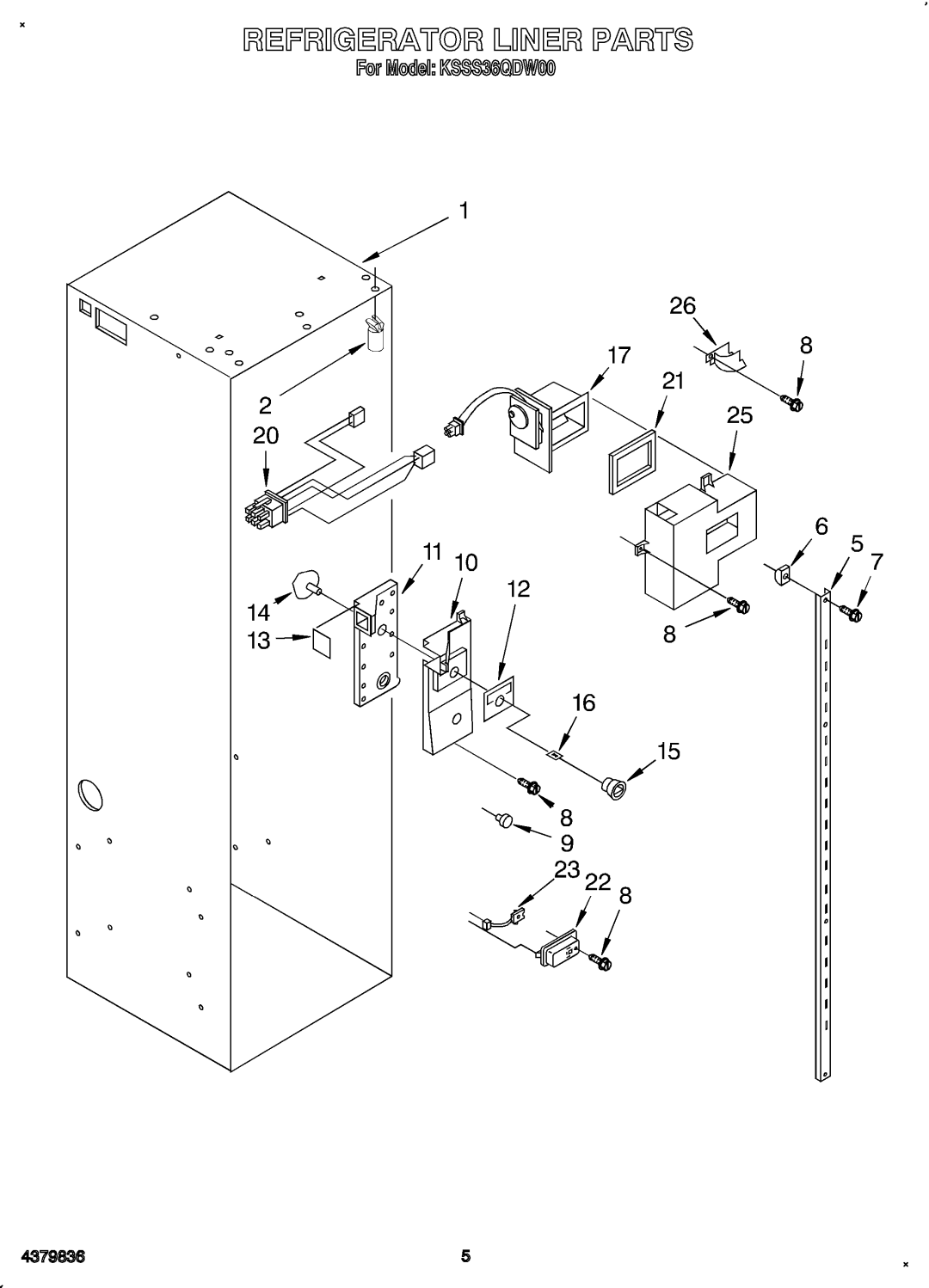 KitchenAid KSSS36QDW00 manual 