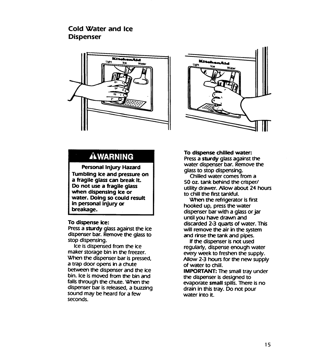 KitchenAid KSSS36D, KSSS42D manual 