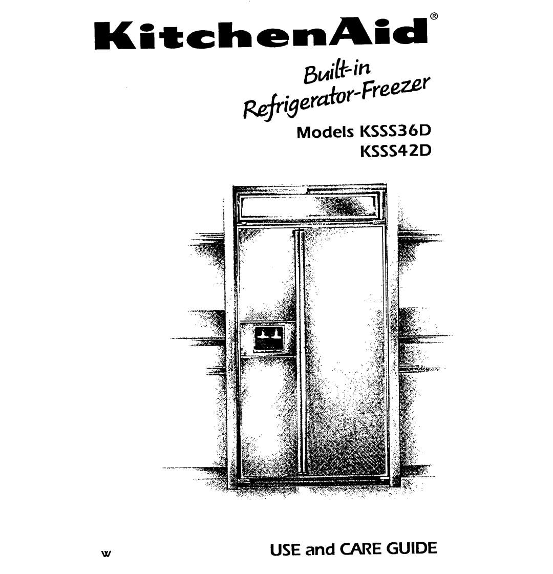 KitchenAid KSSS36D, KSSS42D manual 