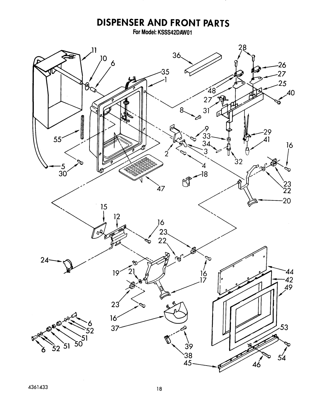 KitchenAid KSSS42DAW01 manual 