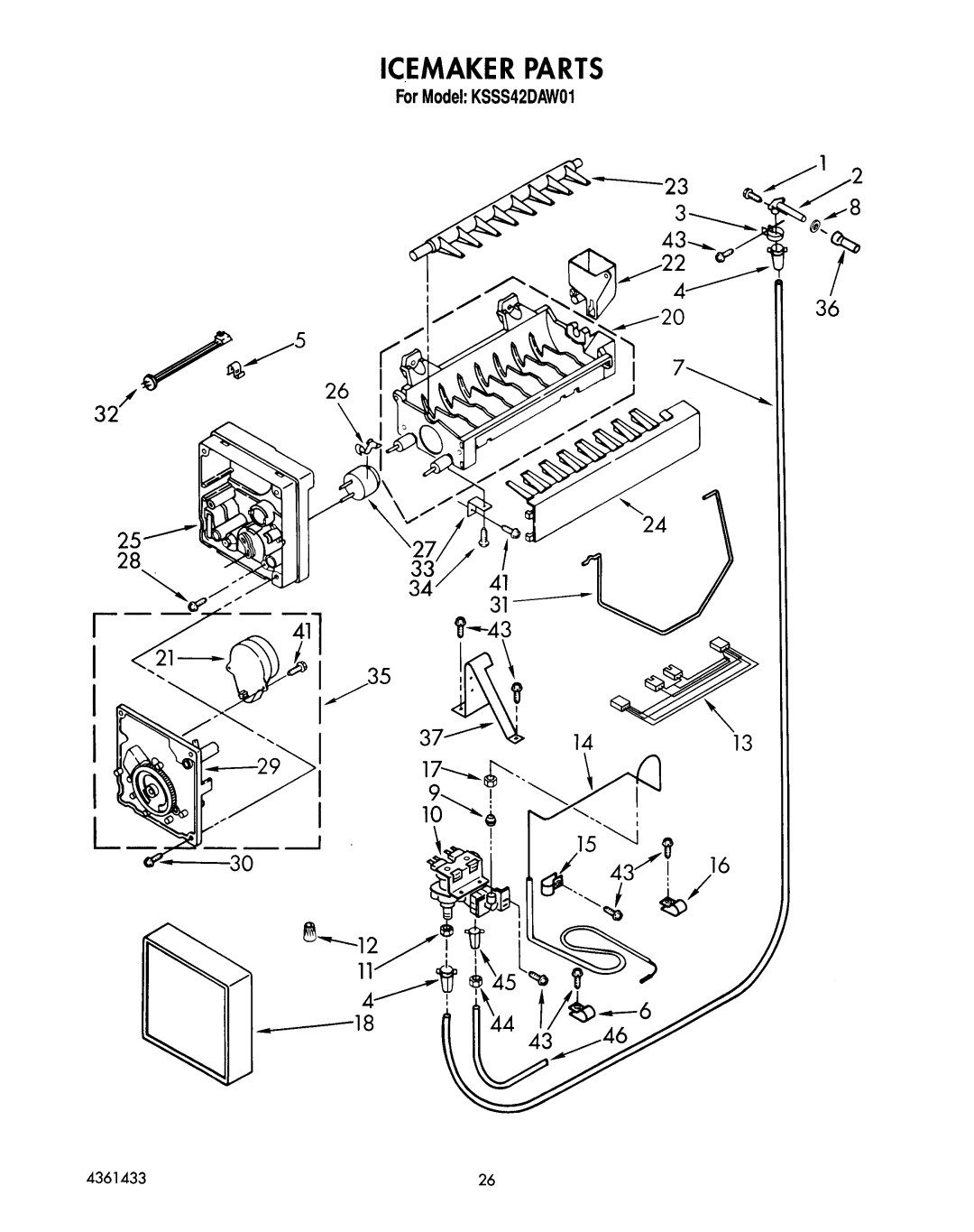 KitchenAid KSSS42DAW01 manual 