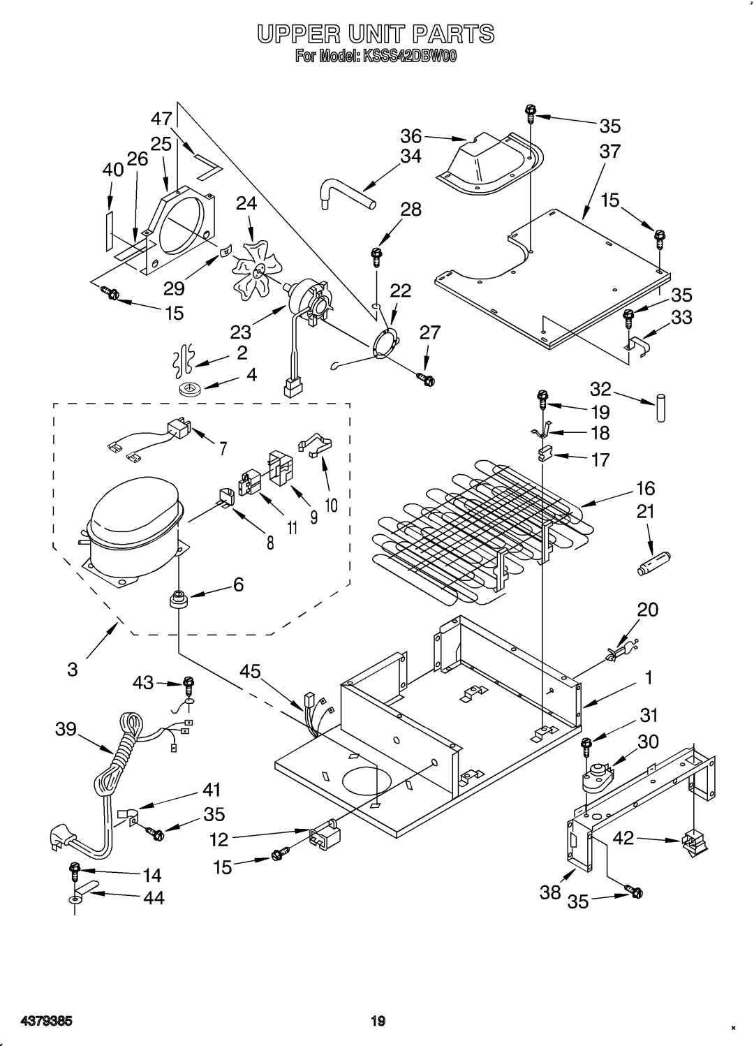 KitchenAid KSSS42DBW00 manual 