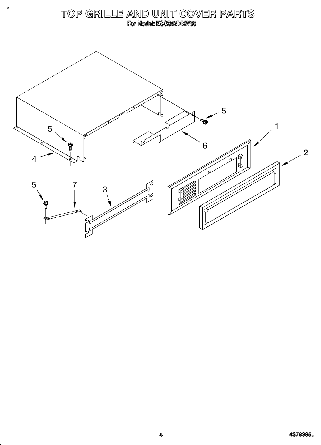 KitchenAid KSSS42DBW00 manual 