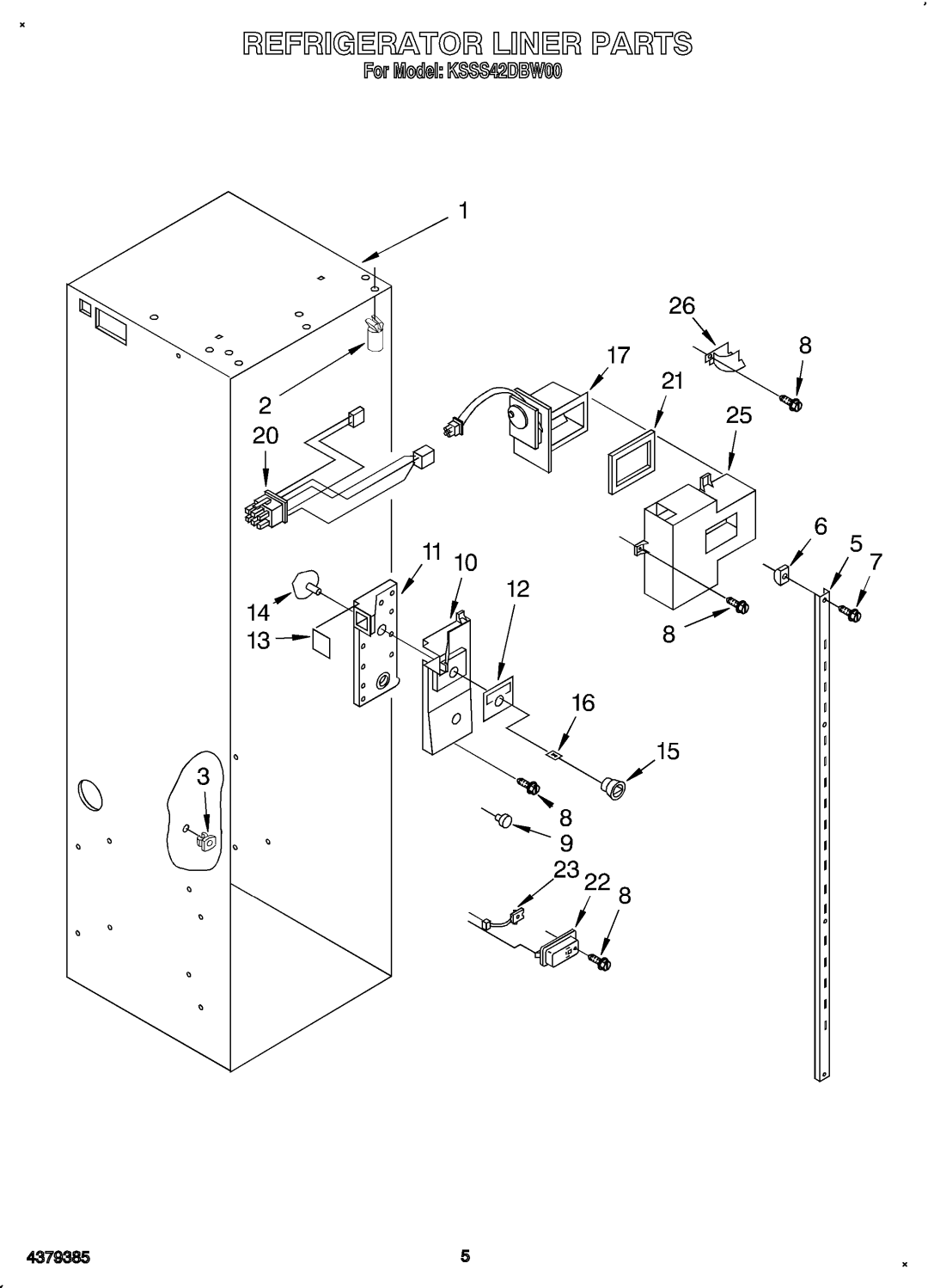 KitchenAid KSSS42DBW00 manual 