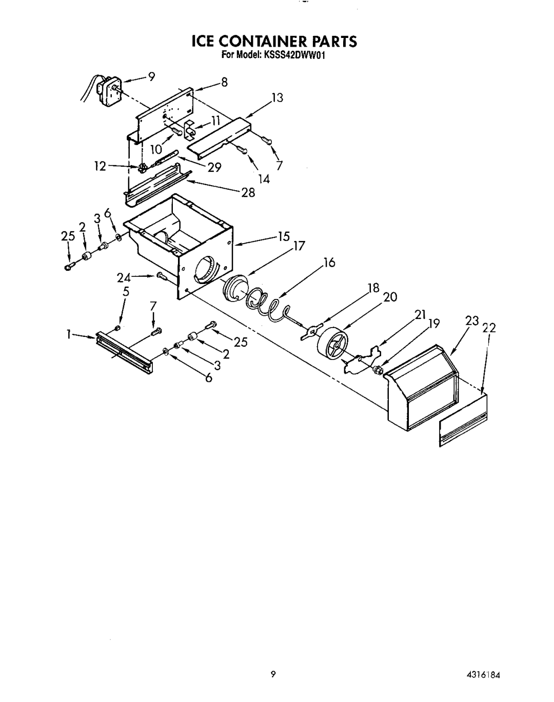 KitchenAid KSSS42DWW01 manual 