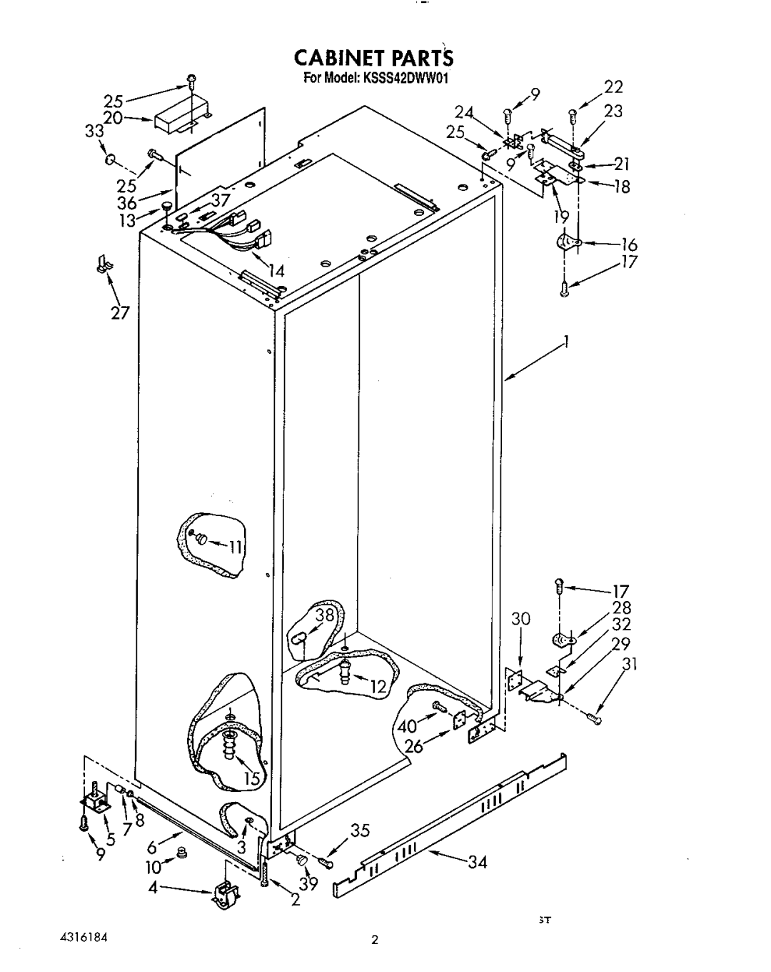 KitchenAid KSSS42DWW01 manual 