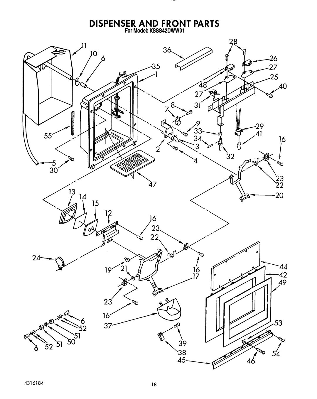 KitchenAid KSSS42DWW01 manual 