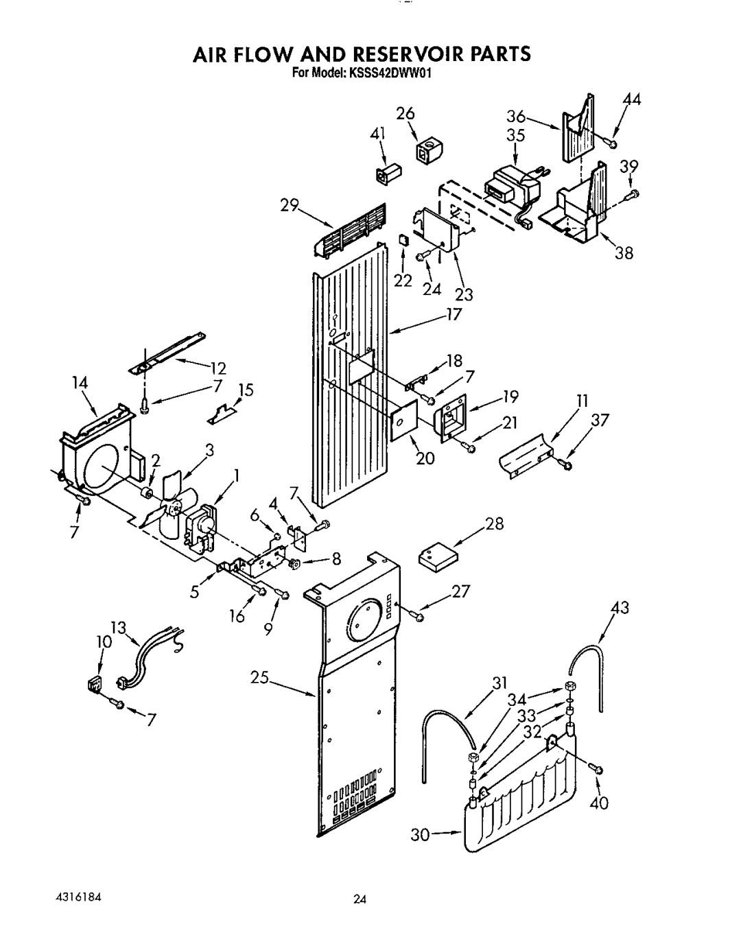 KitchenAid KSSS42DWW01 manual 