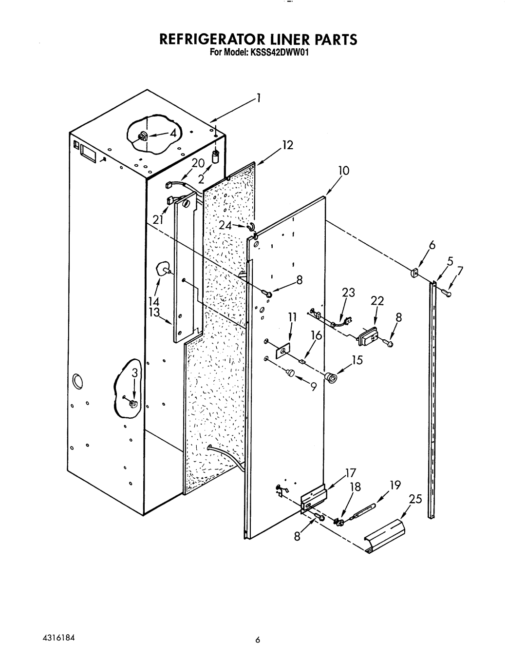 KitchenAid KSSS42DWW01 manual 