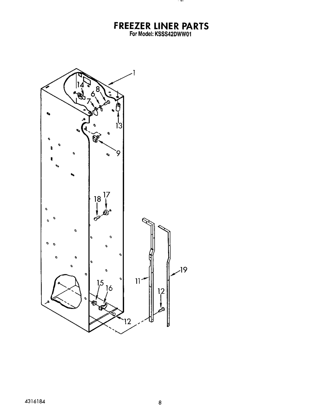 KitchenAid KSSS42DWW01 manual 