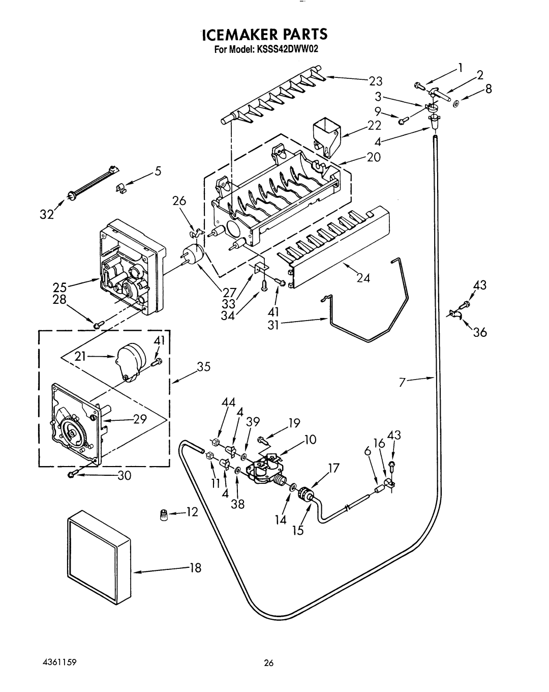 KitchenAid KSSS42DWW02 manual 