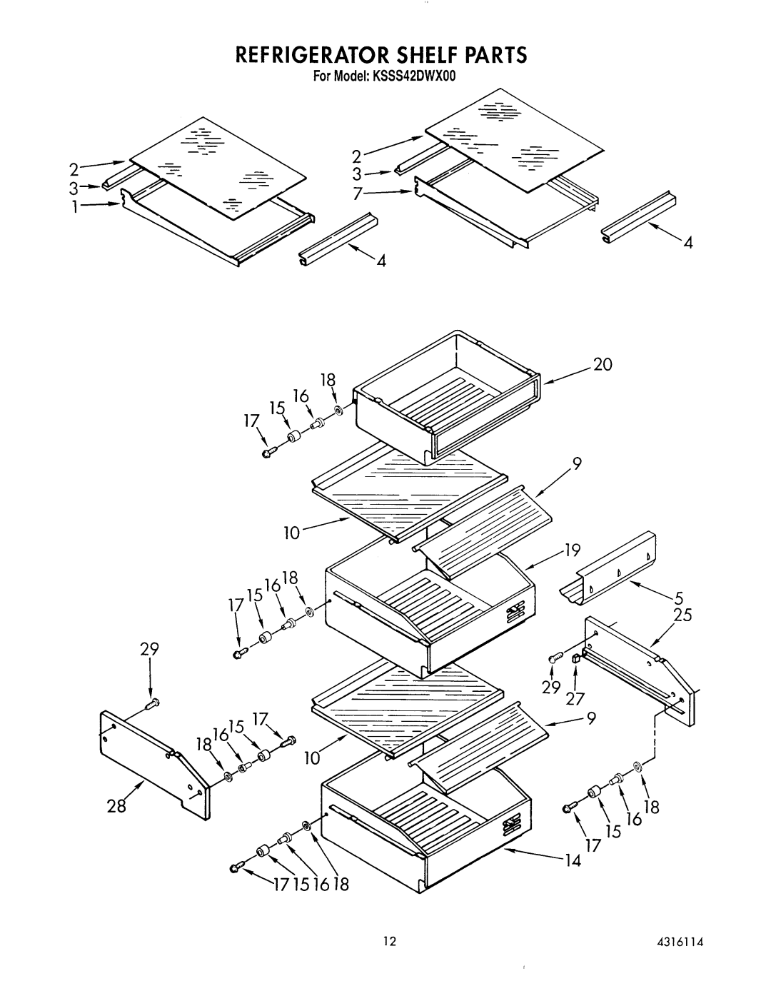 KitchenAid KSSS42DWX00 manual 