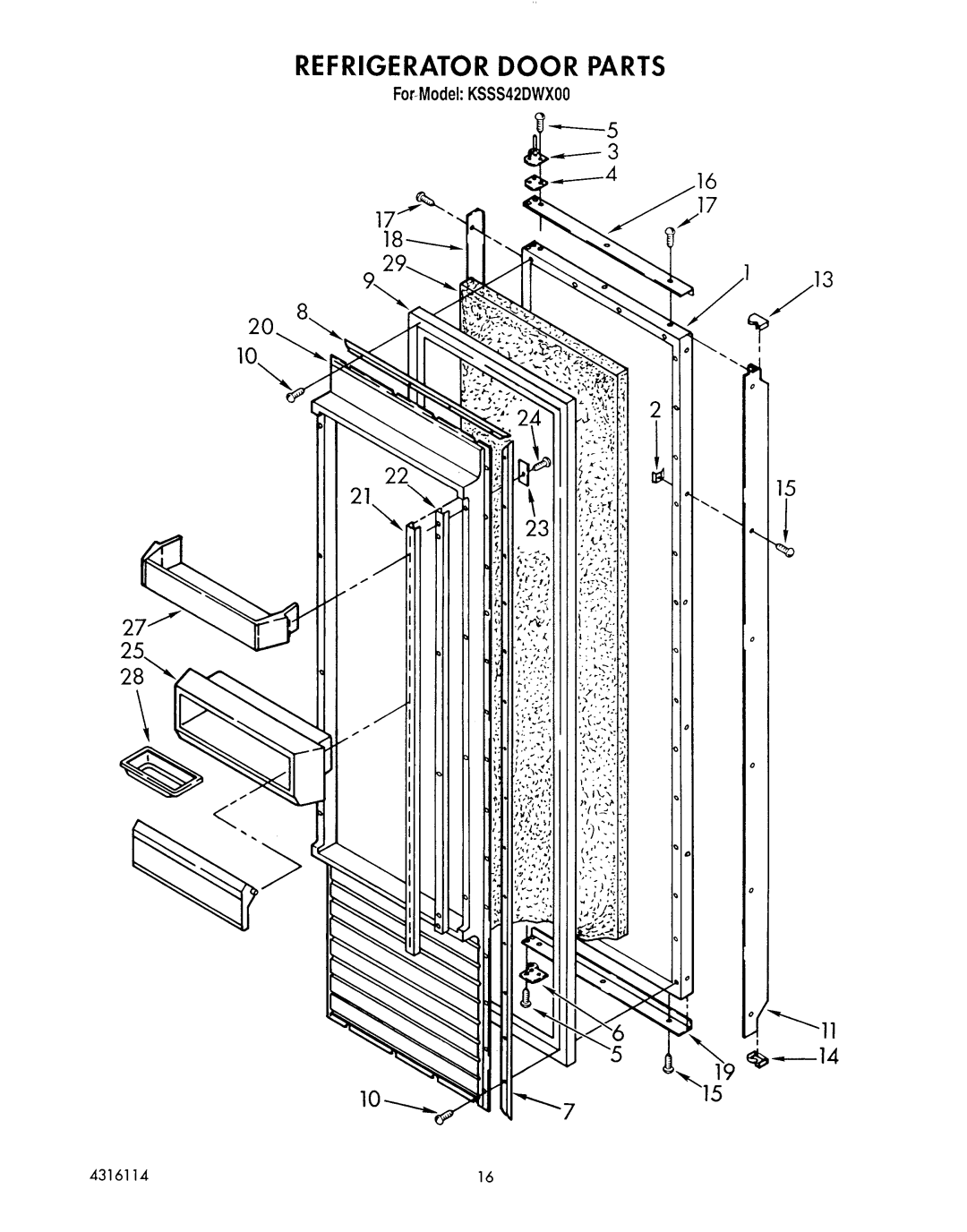 KitchenAid KSSS42DWX00 manual 