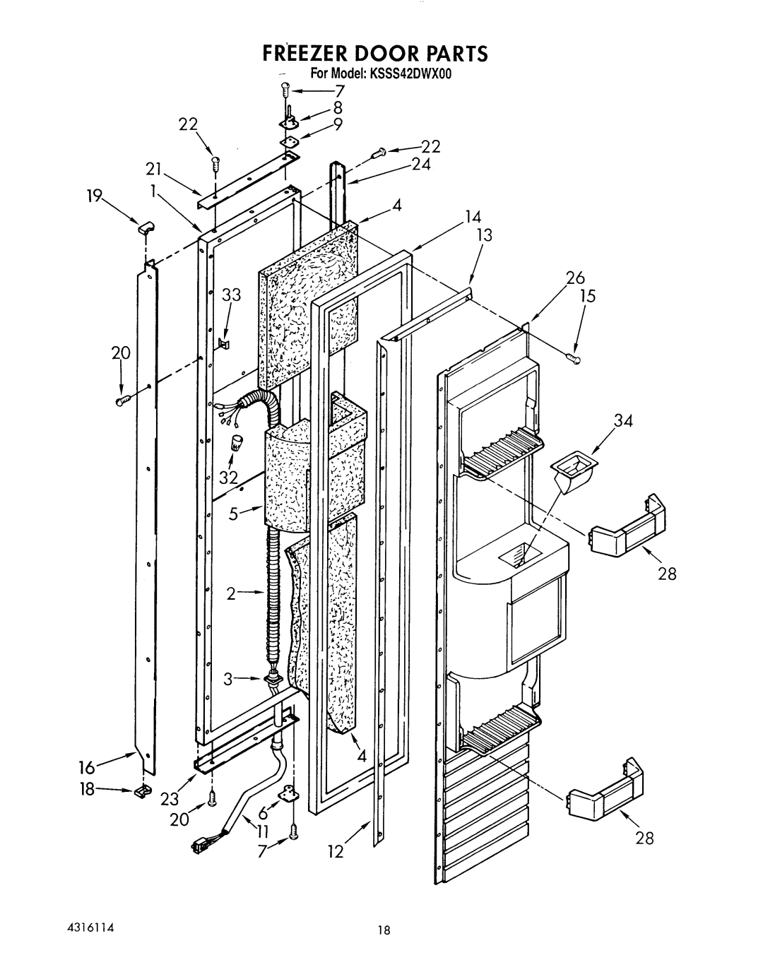 KitchenAid KSSS42DWX00 manual 