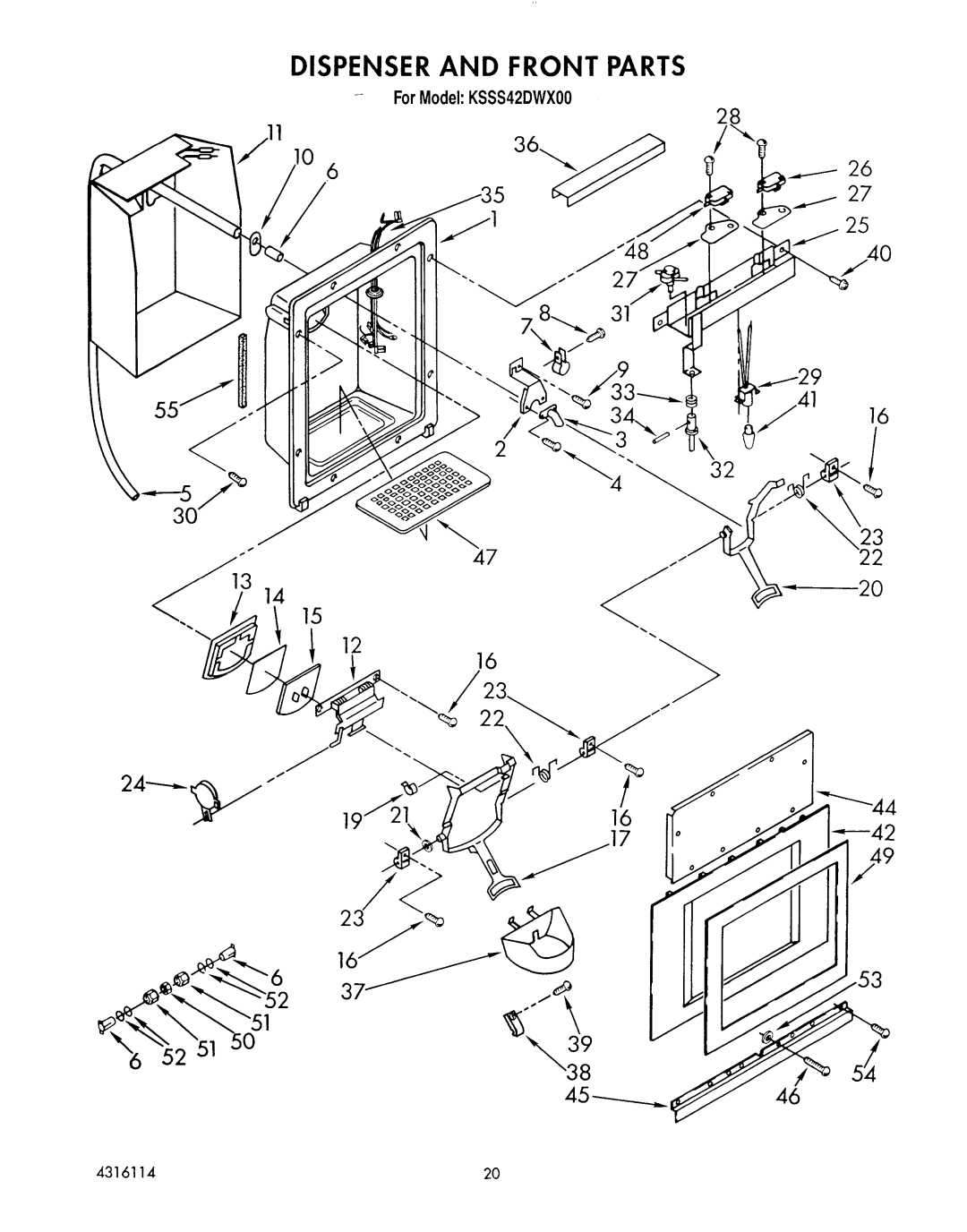 KitchenAid KSSS42DWX00 manual 