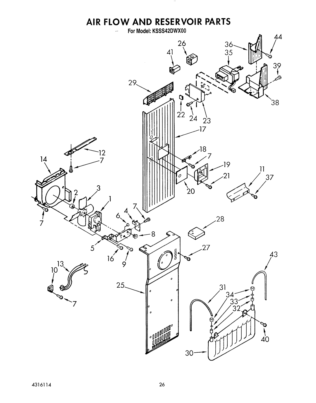 KitchenAid KSSS42DWX00 manual 