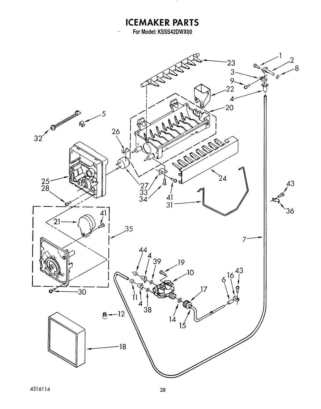 KitchenAid KSSS42DWX00 manual 