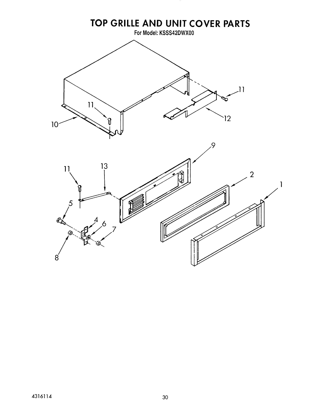 KitchenAid KSSS42DWX00 manual 