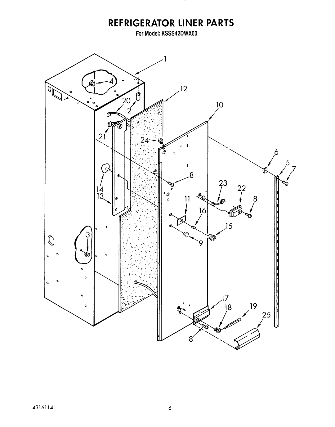 KitchenAid KSSS42DWX00 manual 