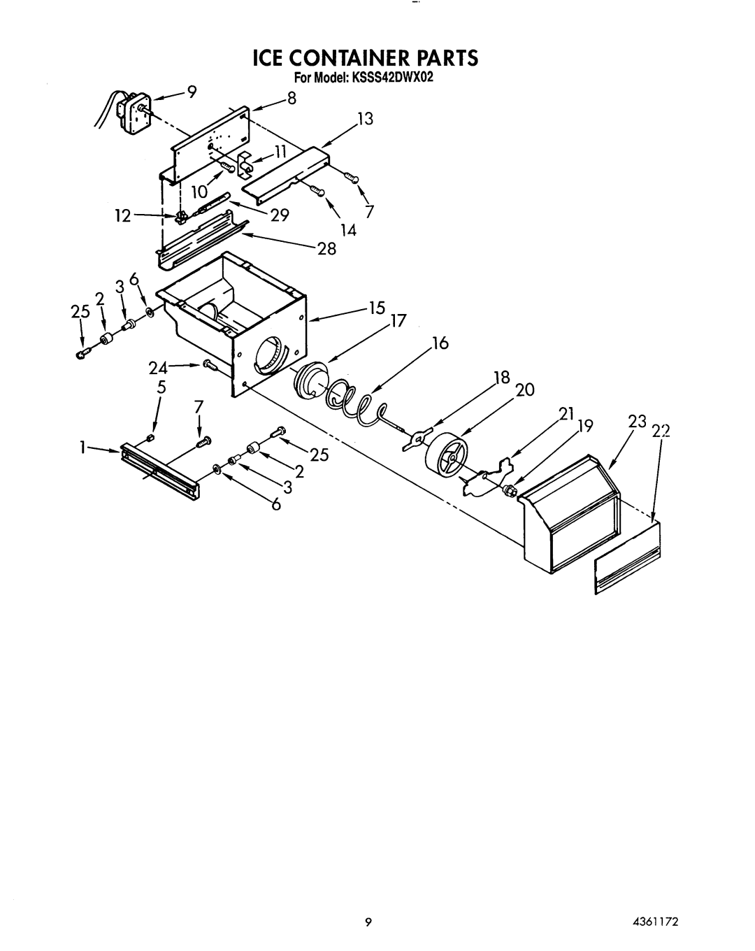 KitchenAid KSSS42DWX02 manual 