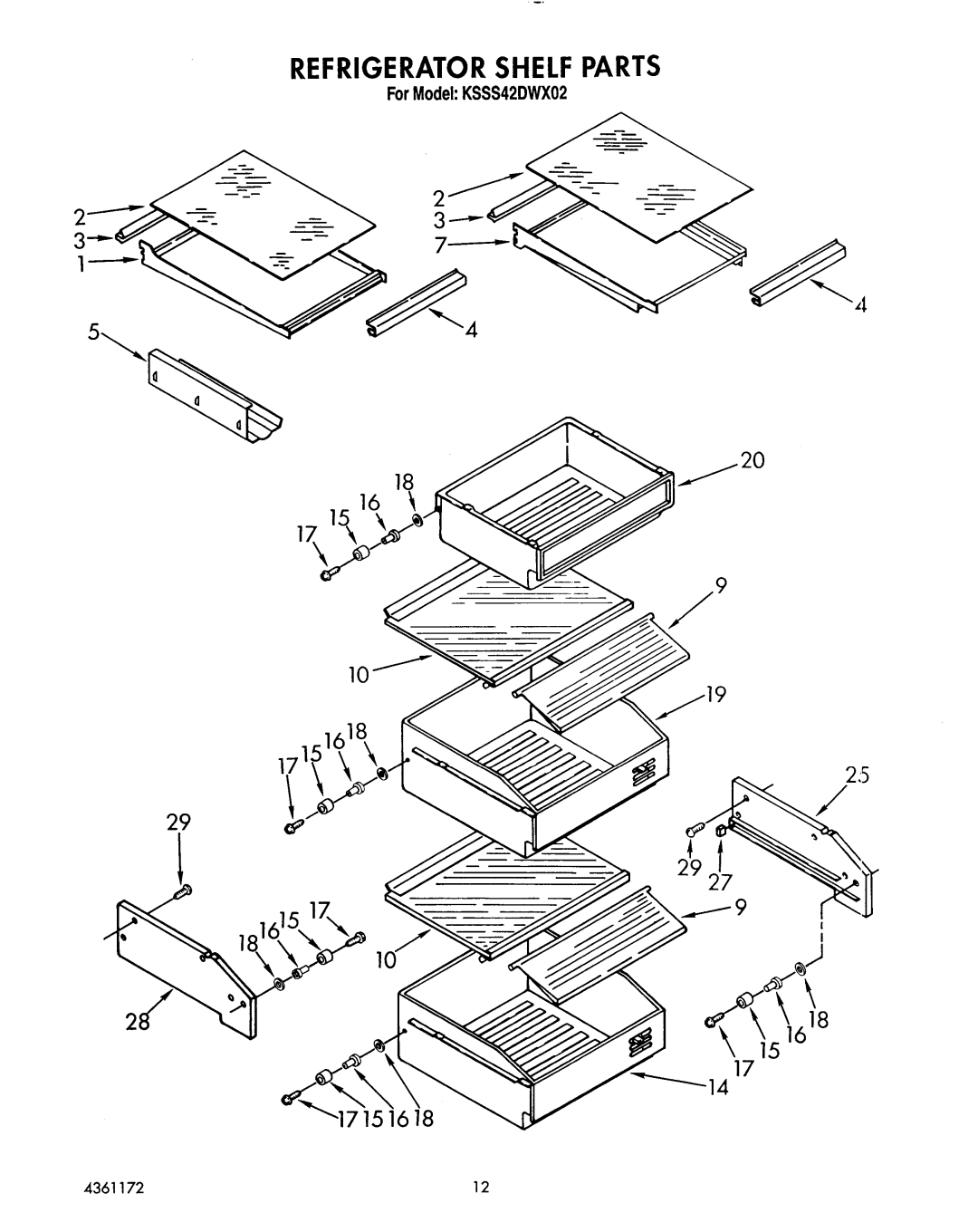 KitchenAid KSSS42DWX02 manual 