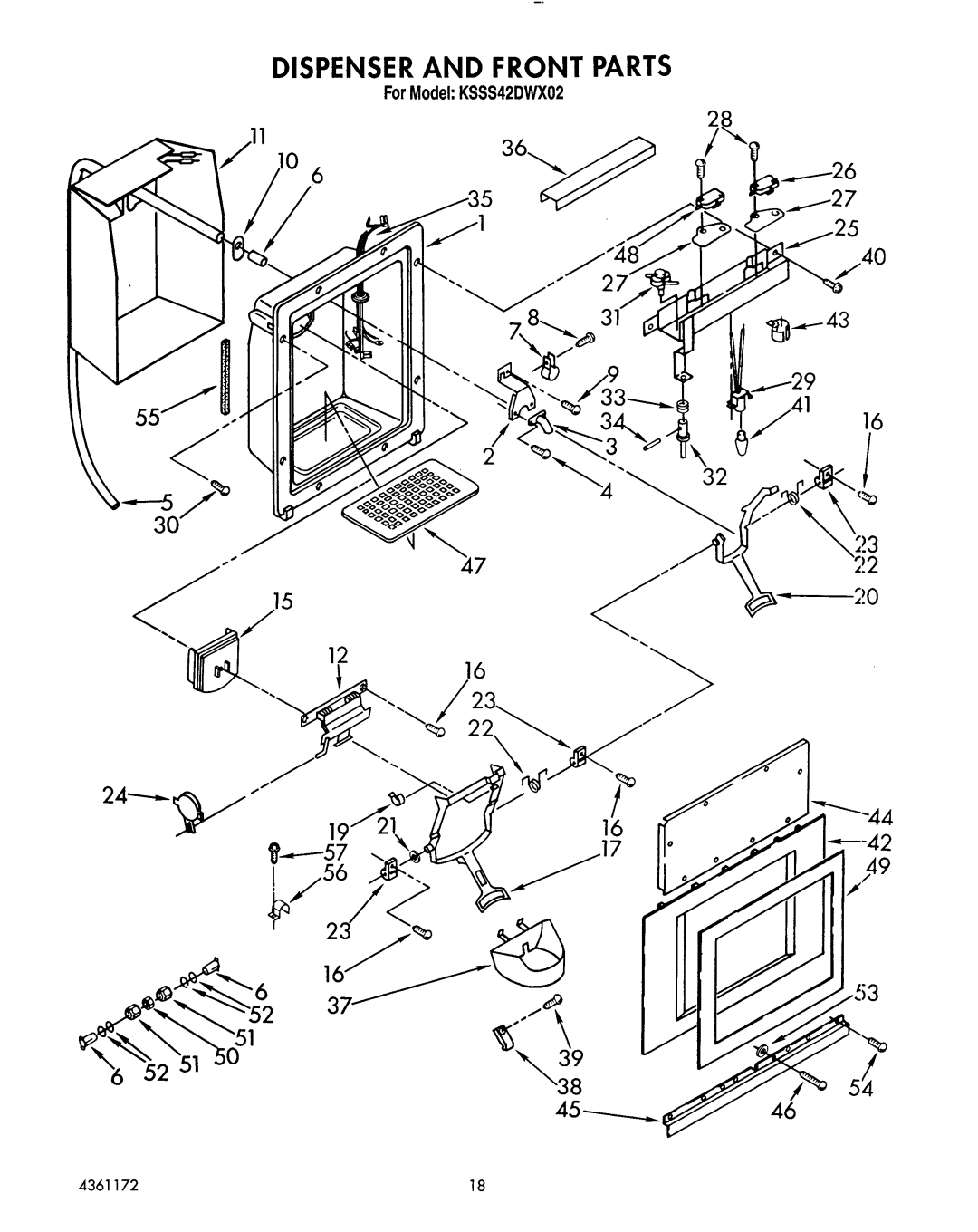 KitchenAid KSSS42DWX02 manual 