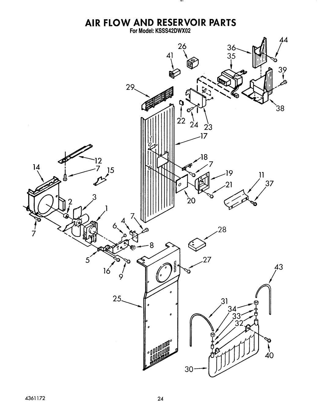 KitchenAid KSSS42DWX02 manual 