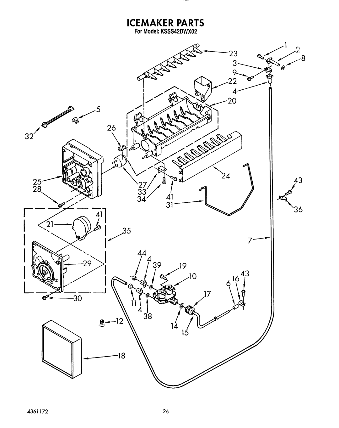 KitchenAid KSSS42DWX02 manual 