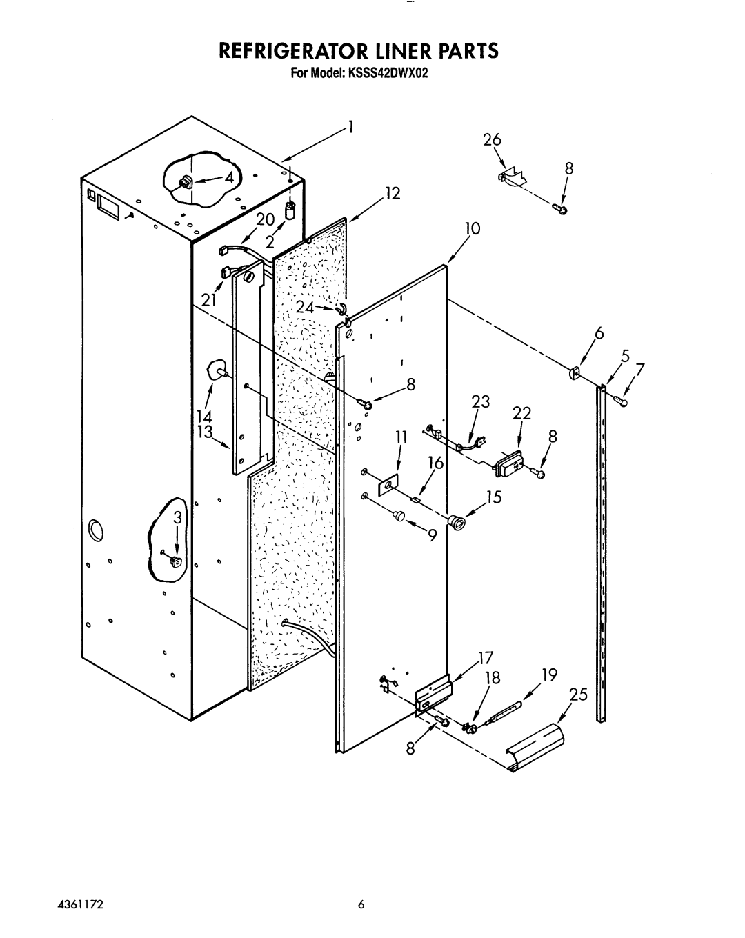 KitchenAid KSSS42DWX02 manual 