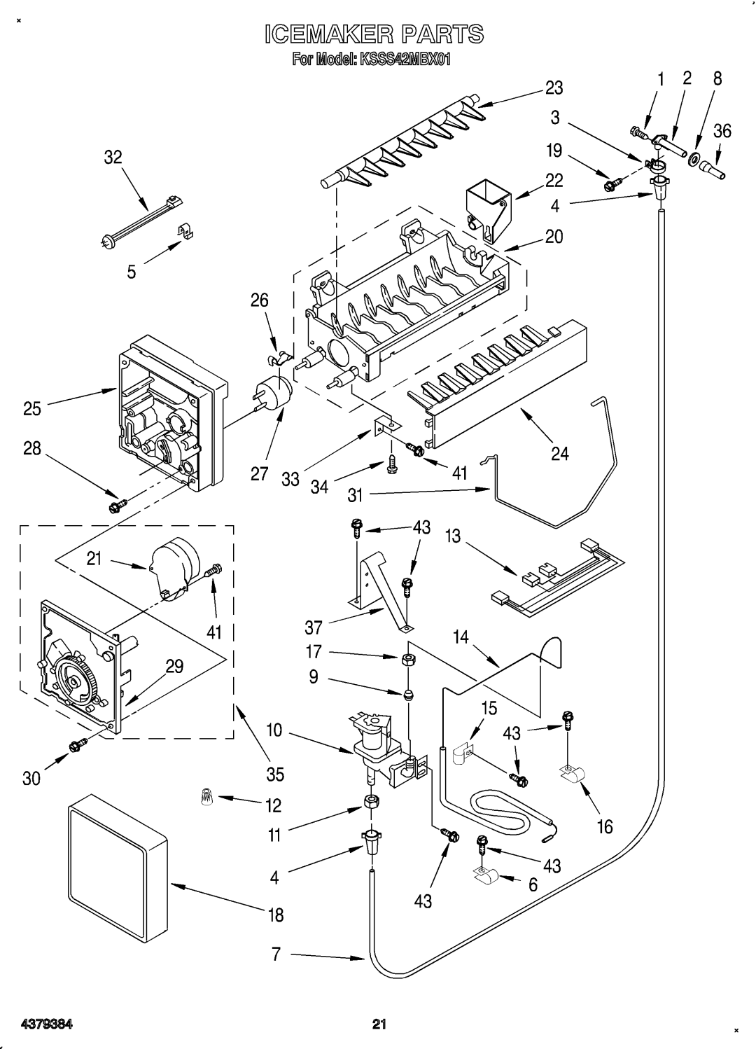 KitchenAid KSSS42MBX01 manual 