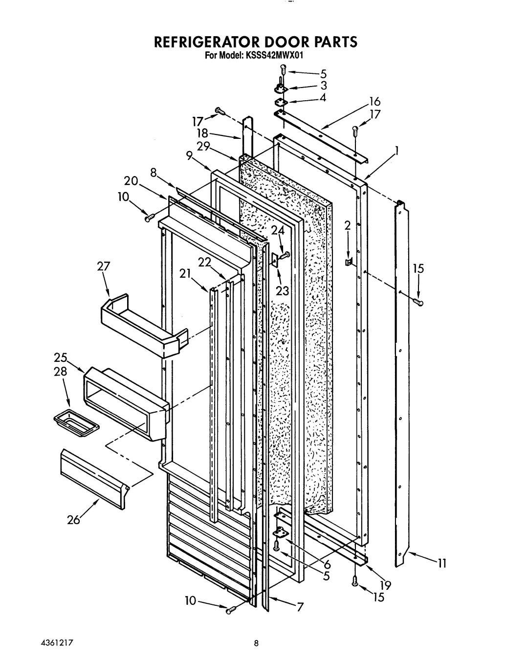 KitchenAid KSSS42MWX01 manual 