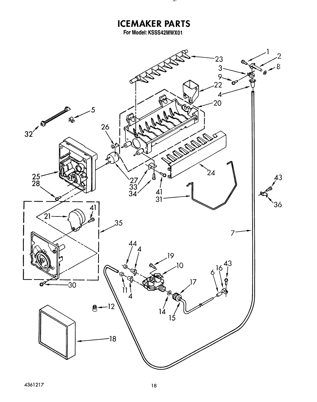 KitchenAid KSSS42MWX01 manual 