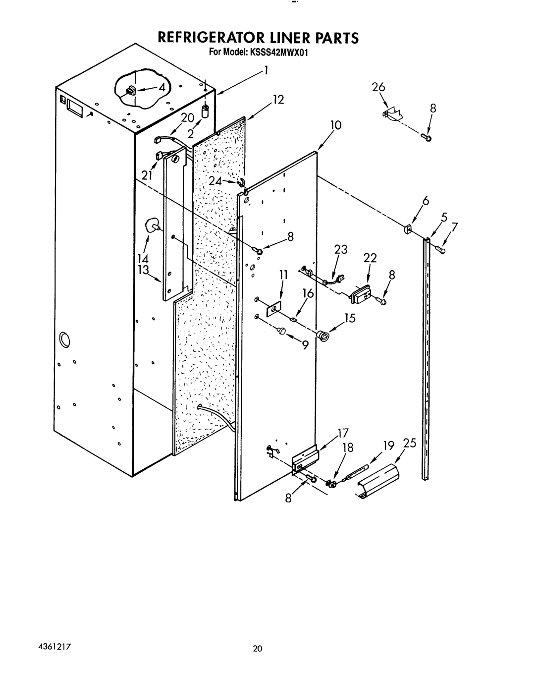 KitchenAid KSSS42MWX01 manual 