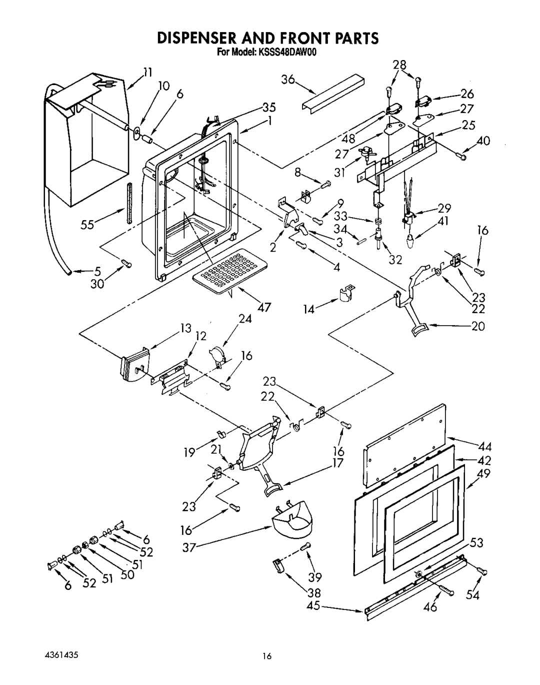 KitchenAid KSSS48DAW00 manual 